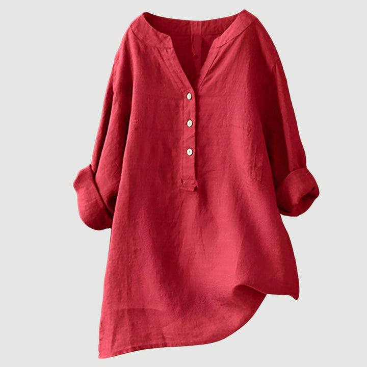 Evie | Blouse en Lin Confortable