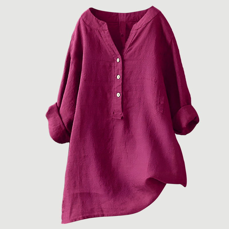 Evie | Blouse en Lin Confortable