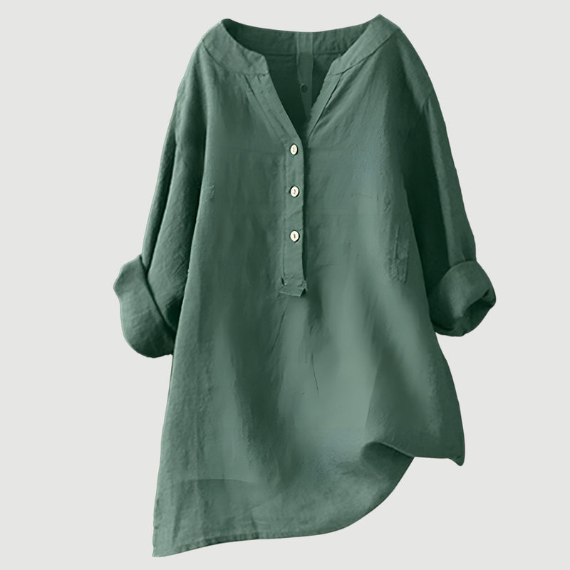 Evie | Blouse en Lin Confortable