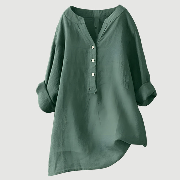 Evie | Blouse en Lin Confortable
