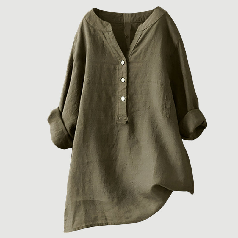 Evie | Blouse en Lin Confortable