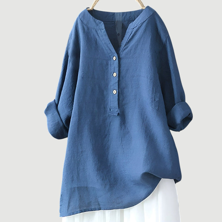 Evie | Blouse en Lin Confortable