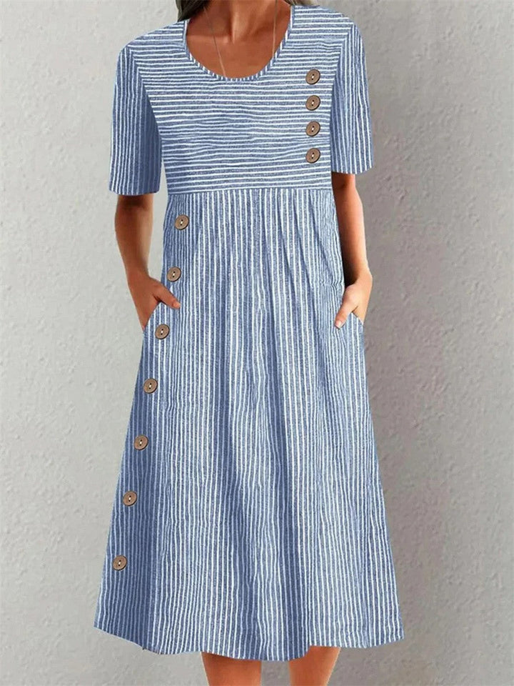 Sophie | Robe d'été rayée