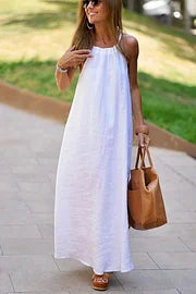 Marina | Halter Neck Maxi Dress
