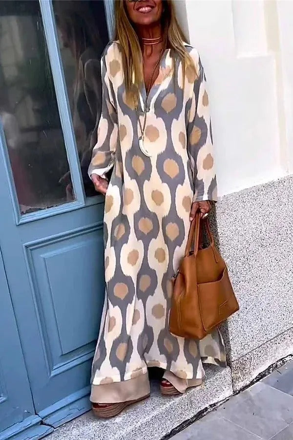 Mirella | Imprimé Maxi Robe