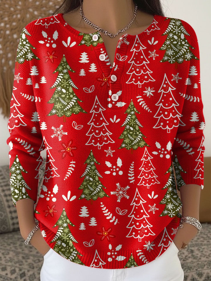 Sofie | Pull de Noël avec Boutons