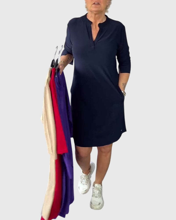 Katherine | Robe V-Cou Unie
